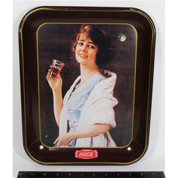 COCA COLA TRAY FAMOUS PLAYERS 60 YEARS