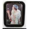 Image 1 : COCA COLA TRAY FLAPPER GIRL IN LINK DRESS & BLUE