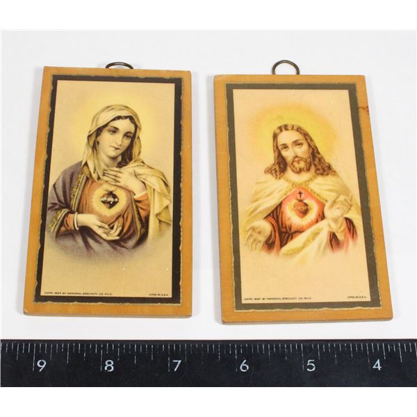 LOT OF TWO ANTIQUE 1936 & 1937 BY MEMORIAL