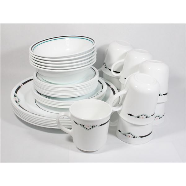CORRELL CORNING DISH SET ZENITH PATTERN