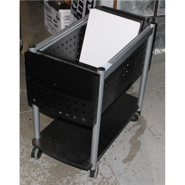 ROLLING FILE CART