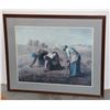 Image 1 : FRAMED REPLICA "THE GLEANERS" (DESGLANEUSES)