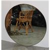 Image 1 : VINTAGE ROUND MIRROR APPROX 24" DIAMETER