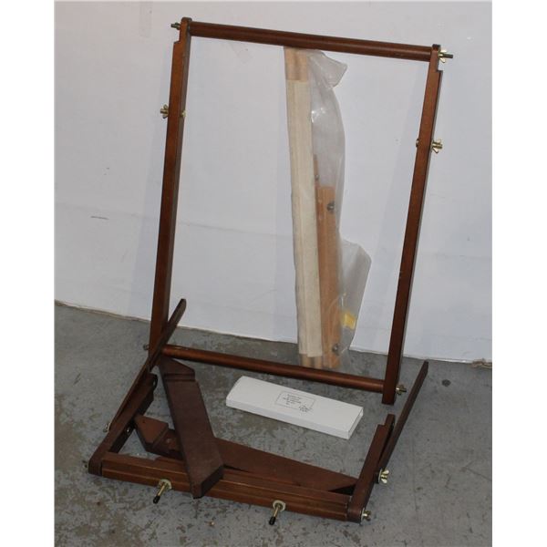 YARN/ CROCHET PROJECT HOLDER WITH