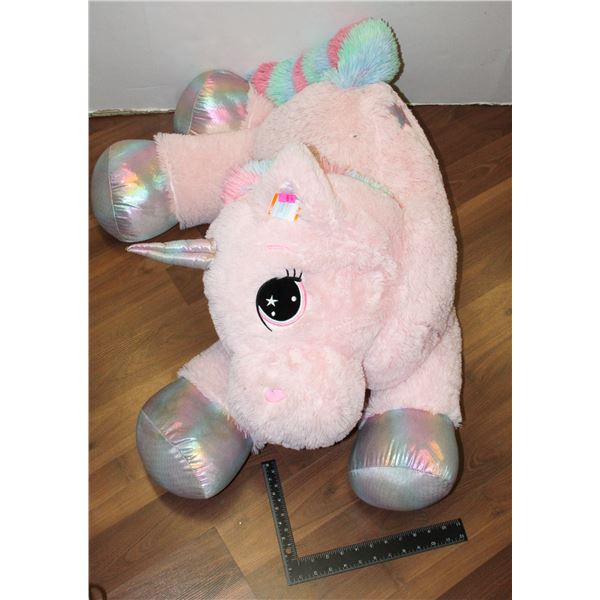 LARGE UNICORN STUFFED ANIMAL