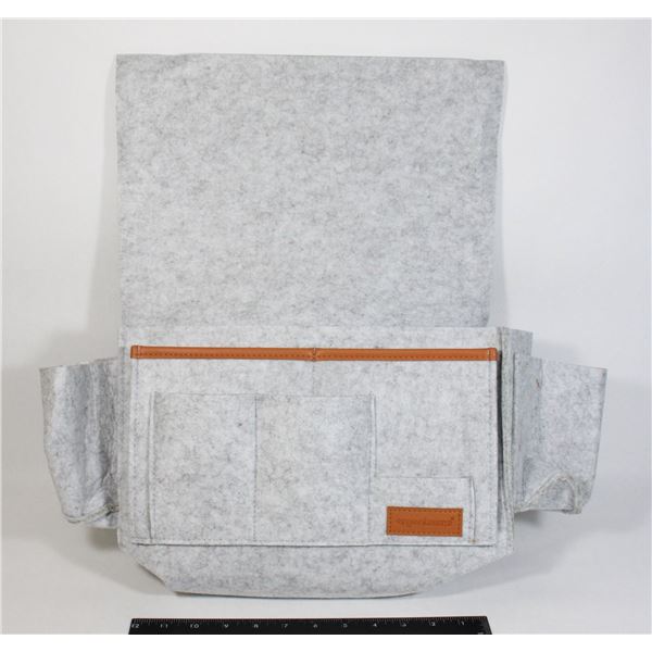 NEW 9"X16" FELT BEDSIDE CADDY ORGANIZER
