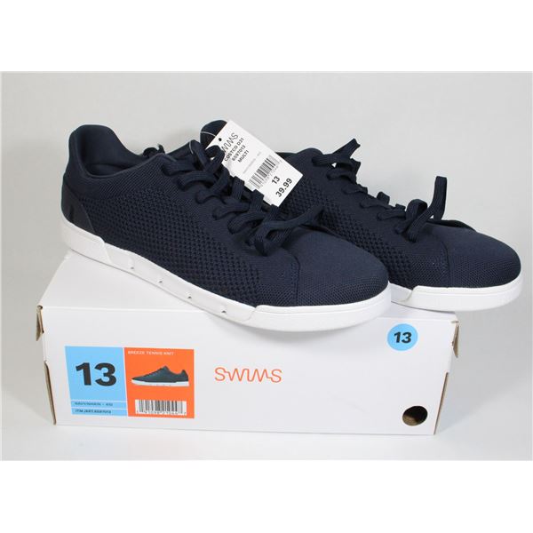 MEN'S SIZE 13 NAVY RUNNING SHOES COSTCO BRAND