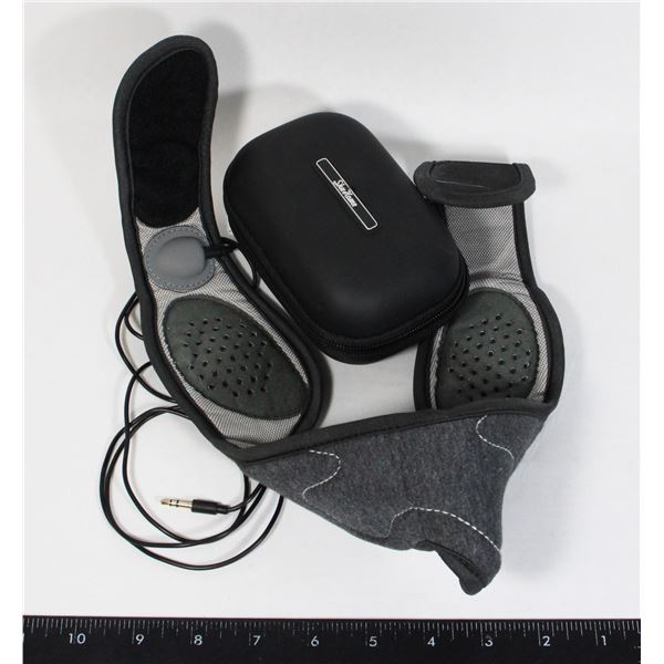 SHUHOME HEADPHONE SLEEP MASK IN CASE