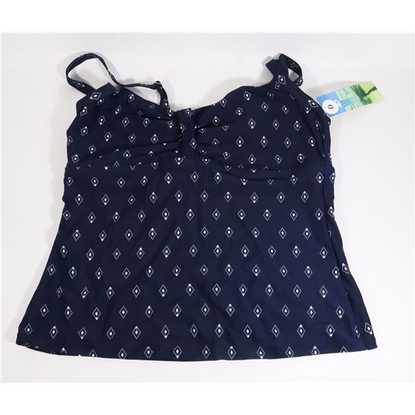 BRAND NEW WOMENS 16 D SEASIDE NAVY TOP D CUP