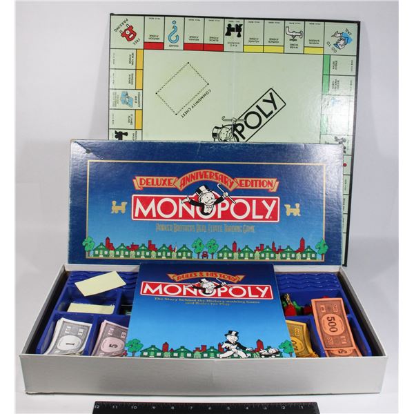 VINTAGE PARKER BROTHERS DELUXE ANNIVERSARY