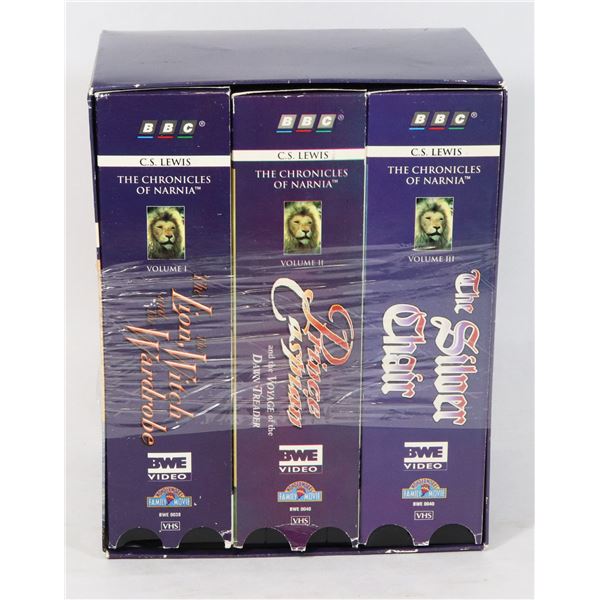 BBC THE CHRONICLES OF NARNIA VIDEO EDITION BOX SET