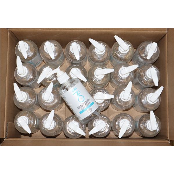 CASE OF 24 - 237ML BOTTLES OF HAND SANITIZER W/