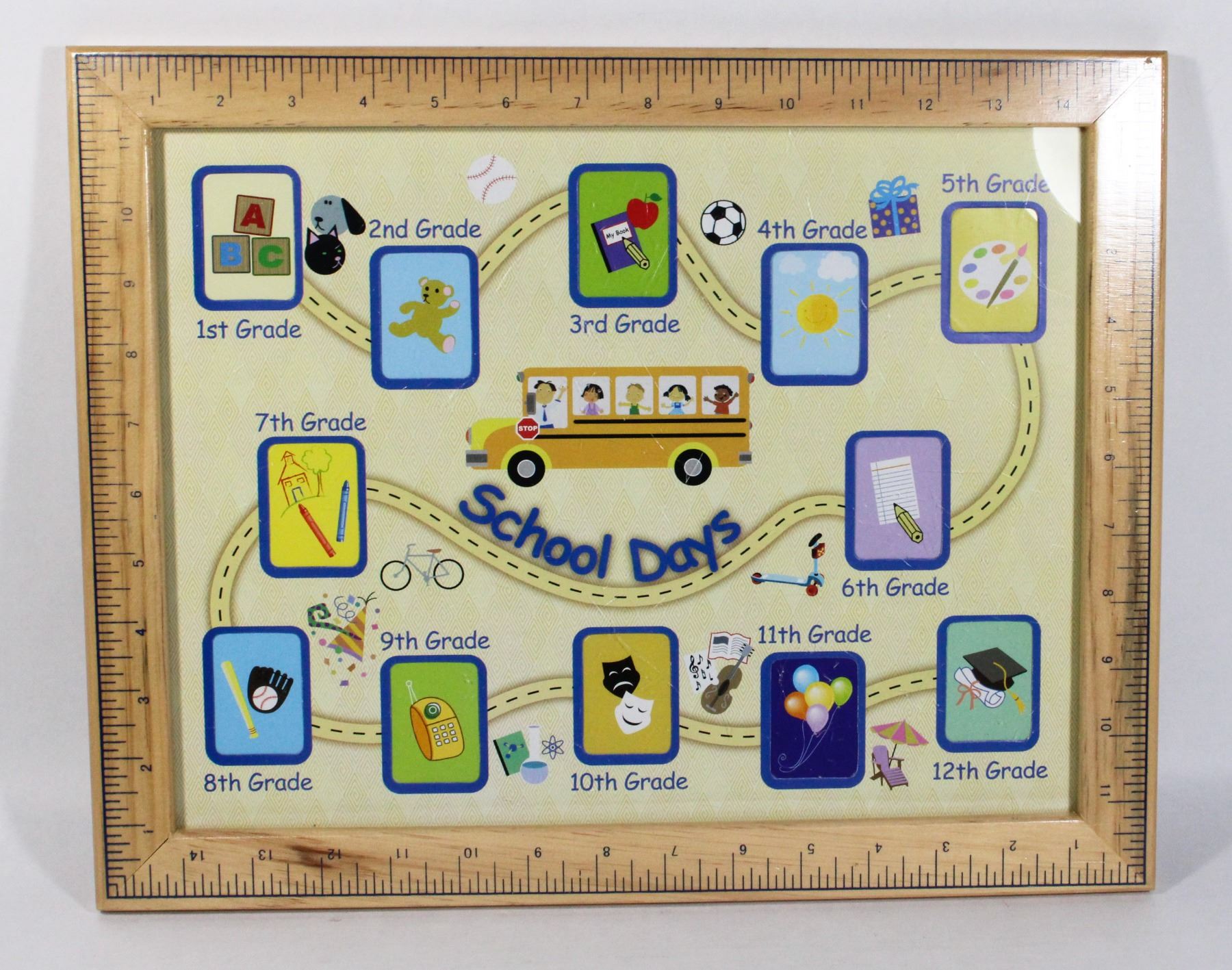 NEW RULER THEMED PICTURE FRAME