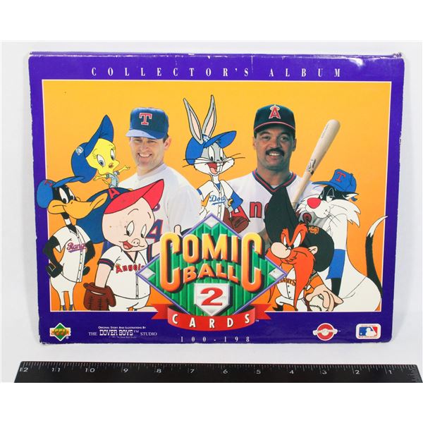 UPPERDECK COMIC BALL 2 CARDS BINDER *EMPTY