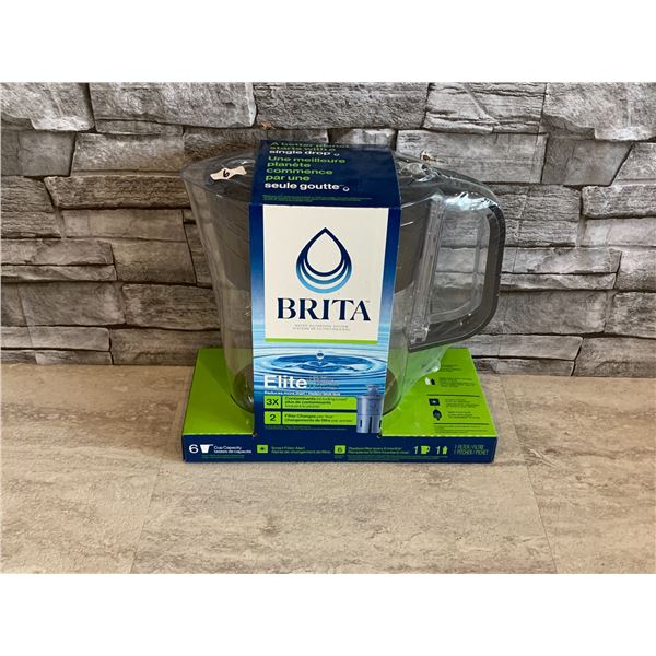 Brita Elite Water Filtration System - Black- Brand New