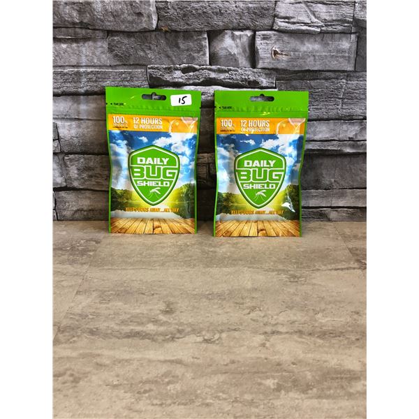 Lot of 2  - Citronella 100% Natural Patches - BB: 2027 06 22 - Brand New