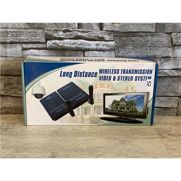 Wireless Audio Transmitter Receiver for HiFi Stereo - Long Range - 320ft - Brand New