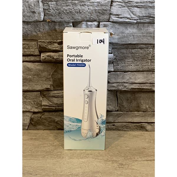 Sawgmore Portable Oral Irrigator - Model #: TH2D4 - Brand New