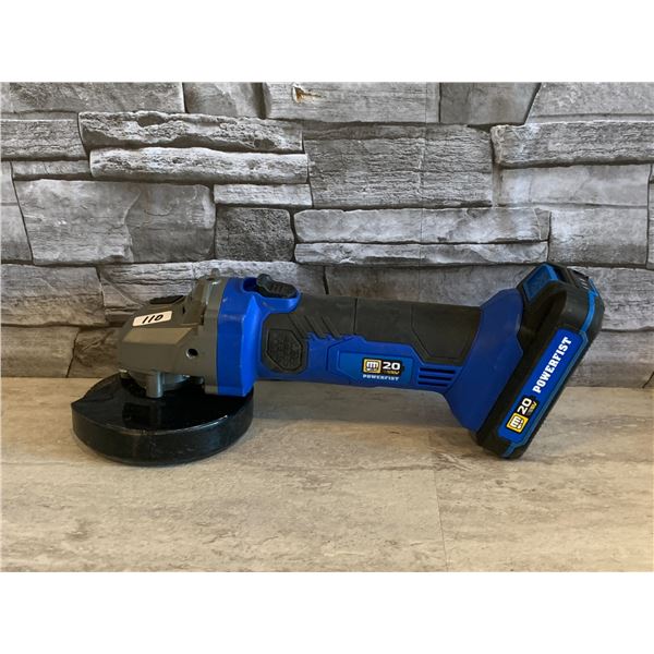 PowerFist 20V Angle Grinder - Tested - Works