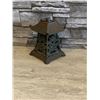 Image 2 : Vintage Partylite Pagoda Cast Iron  Candle Lantern - 6.5" Tall