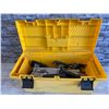 Image 1 : Rubbermaid Tool Box with Assorted Tools - 24"W x 11"D x 11"H