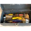 Image 5 : Metal Toolbox with Assorted Tools - 18"W x 8" D x 7.5"H
