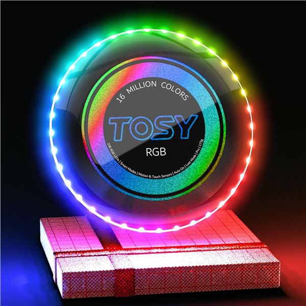Light Up Frisbee - Rechargeable - Brand New