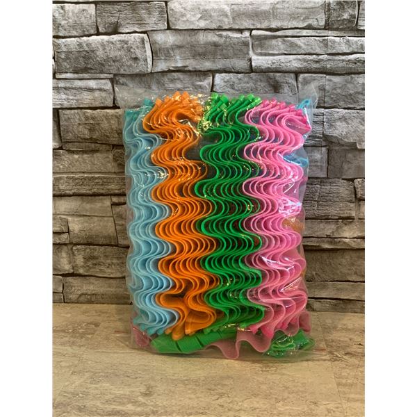 Heatless Wave Curlers - 64 Pcs - Brand New