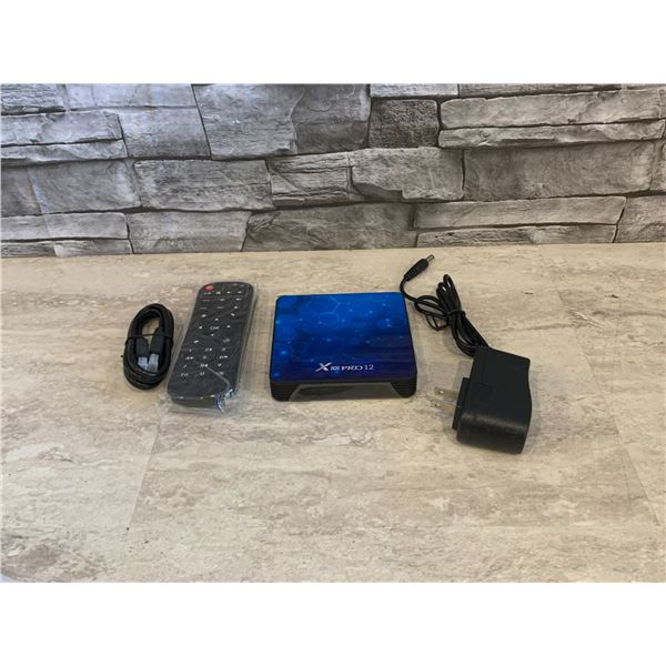 Android 12.0 TV Box - Model #: X88PRO12 - Brand New