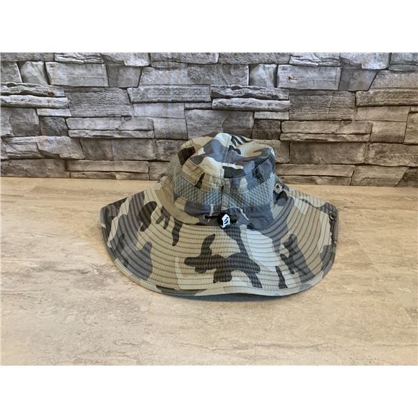 Sun Hat - Men's - Breathable Mesh - Camouflage - Blue - Brand New