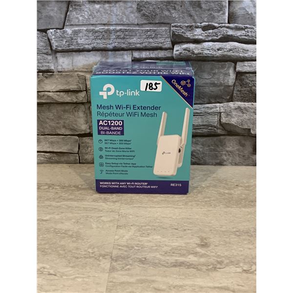 tp-link Mesh Wi-Fi Extender - AC1200 Dual-Band - Brand New