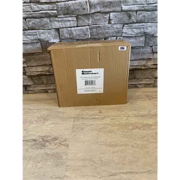 Assorted Vacuum Storage Bags - 15 Pcs