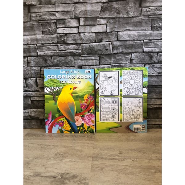 Lot of 2 - Adult Colouring Books - Brand New