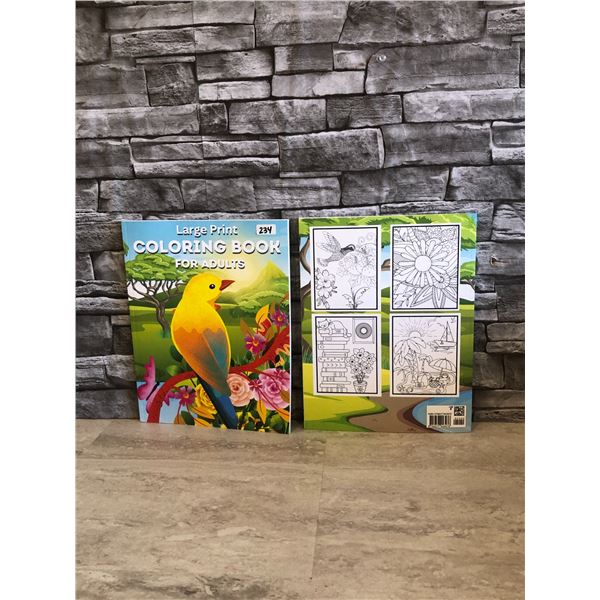 Lot of 2 - Adult Colouring Books - Brand New