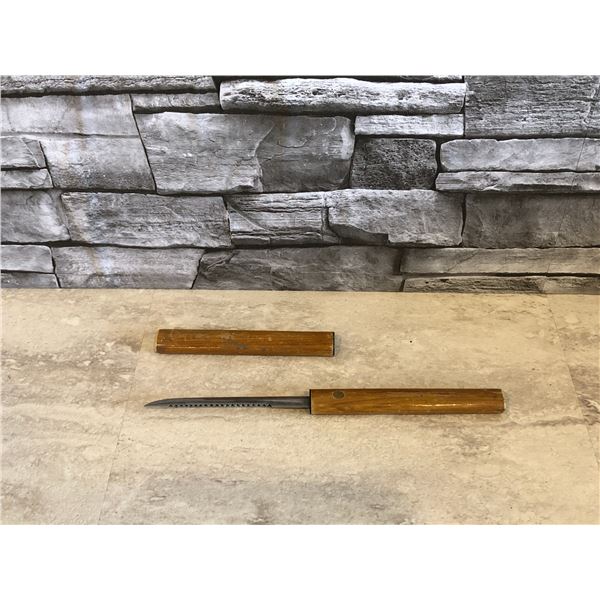 Vintage Stainless Steel Floating Fish Knife