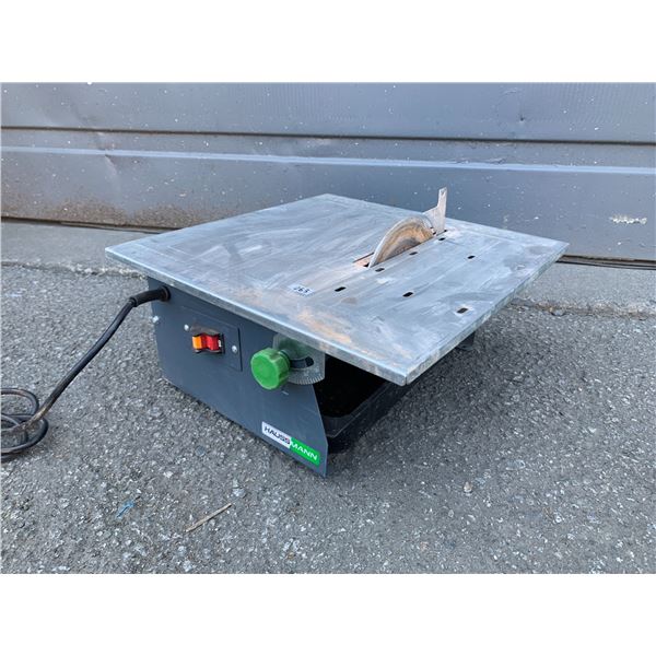 HaussMann 7" Wet Tile Saw