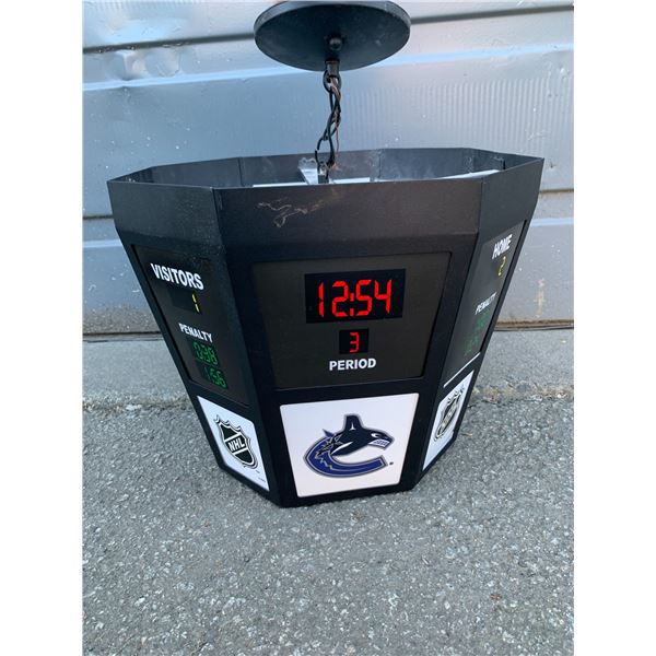 Vancouver Canucks Arena Jumbotron Replica Light Fixture