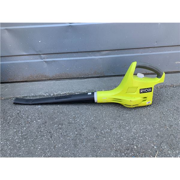 Ryobi ONE+ 18V Cordess Leaf Blower - Model #: P2102 - No Battery - Untested