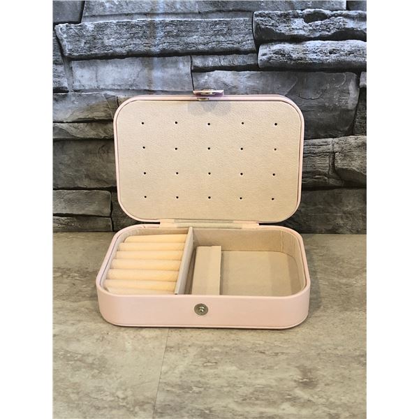 Portable Jewelry Case - Light Pink - Brand New