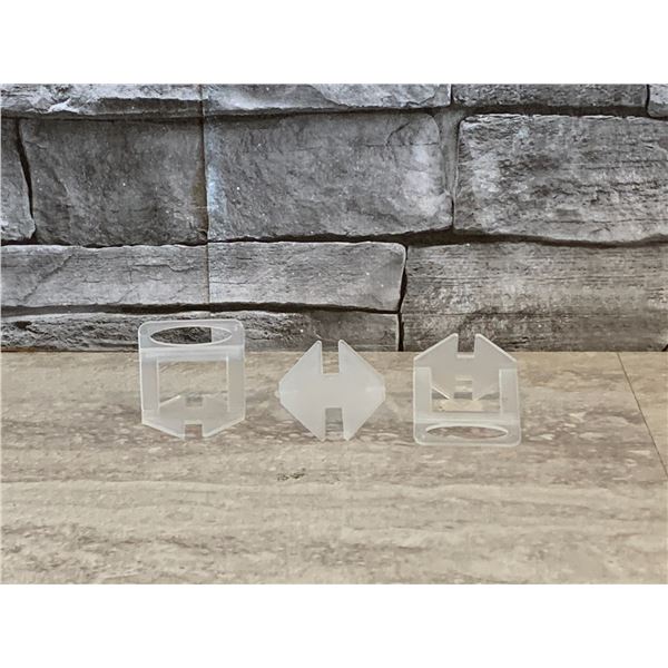 Tile Levelling System Tiles - 1/16" - 400 Pcs - Brand New