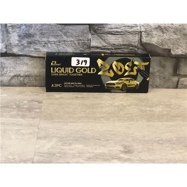 Zoet Liquid Gold Shine Bright Together Outline And Fill 3Pcs - Brand New
