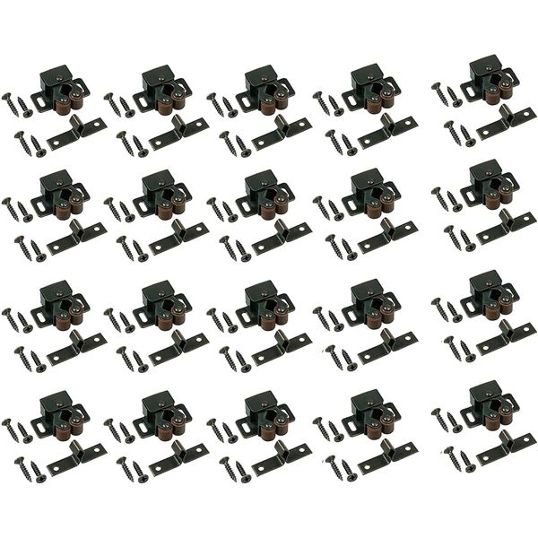 Double Roller Strong Hold Cabinet Catch Door Latch - Brand New