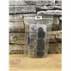 Image 2 : Black Nylon Flat Washers Kit - Assorted Sizes - 500 Pcs - Brand New