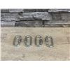Image 1 : Stainless Steel Chain Quick Link - 3" - 4 Pack - Brand New