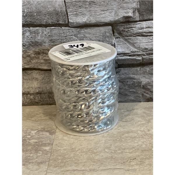 Aluminum Curb Chain - 16.4ft/ Roll - Brand New
