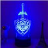 Image 3 : 3D Illusion Night Light - Brand New