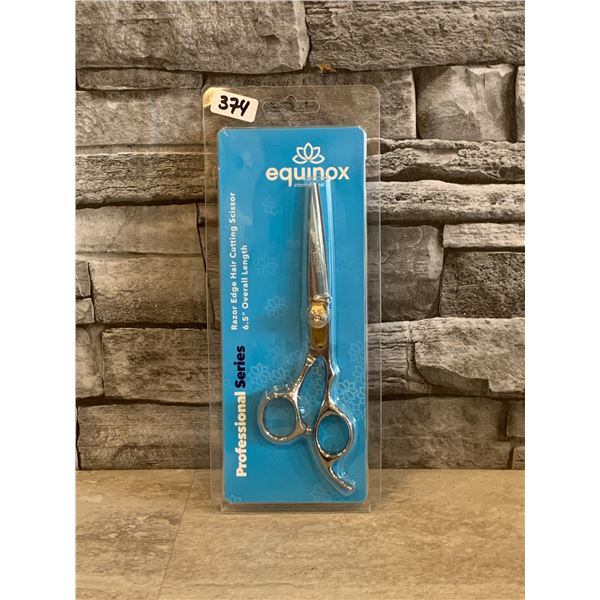 Equinox Professional Series Razor Edge Hair Cutting Scissor 6.5" Length - Brand New