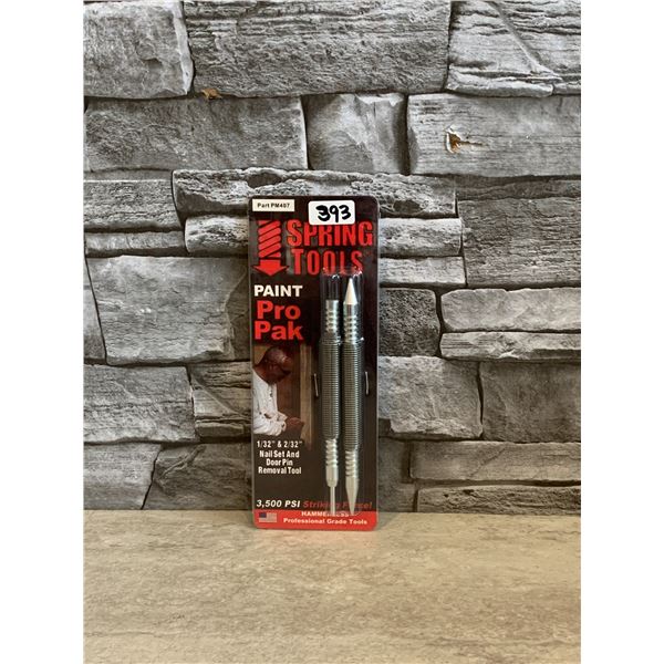 Nail Set and Door Pin Removal Tool - 2 pcs - 1/32" & 2/32" - Brand New