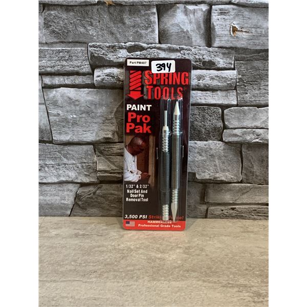 Nail Set and Door Pin Removal Tool - 2 pcs - 1/32" & 2/32" - Brand New