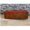 Image 9 : Red Metal Tool Box with Assorted Tools - 19"W x 6H x 6D